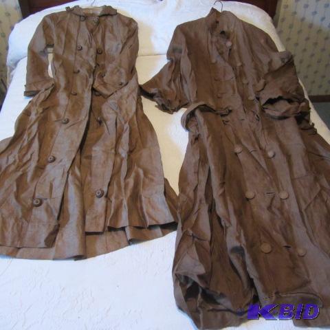 1800s Double Breasted Coats
