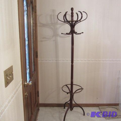 Wood Coat Rack