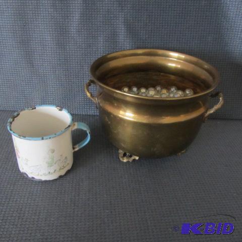 Childs Swedish Cup, Brass Planter