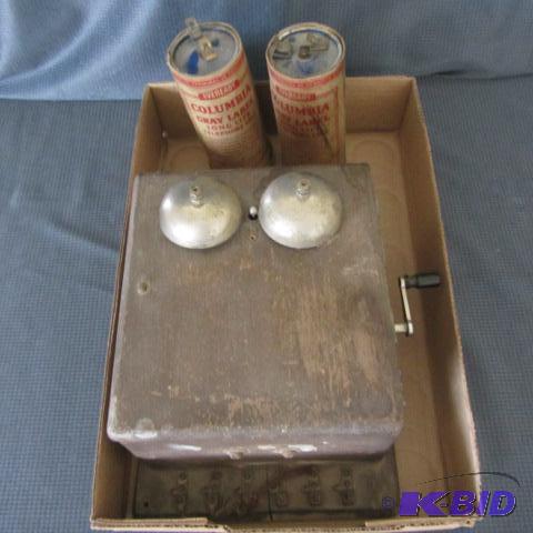 Antique Phone Box Ringer