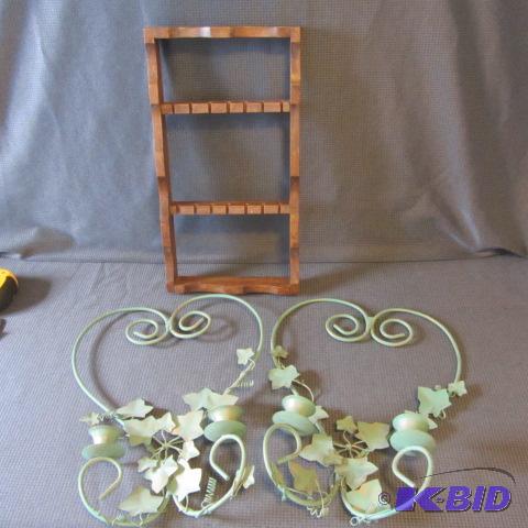Wall Sconces, Spoon Rack