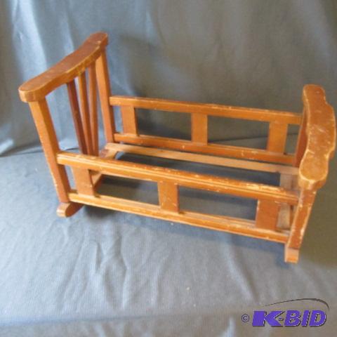 Vintage Doll Cradle