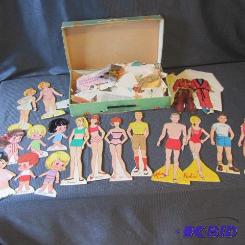 Barbie & Ken Doll Case & Dolls