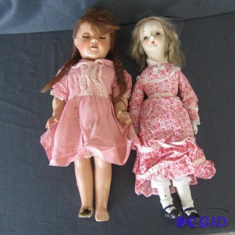 Porcelain & Garland Dolls