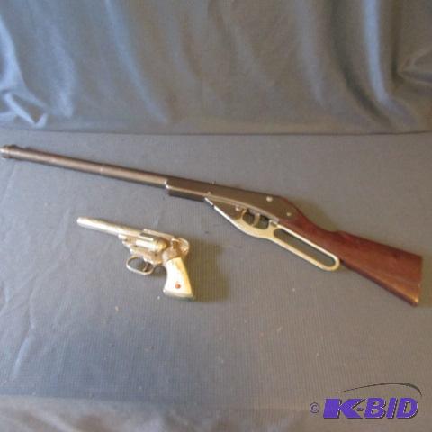 Daisy BB Gun, Cap Pistol
