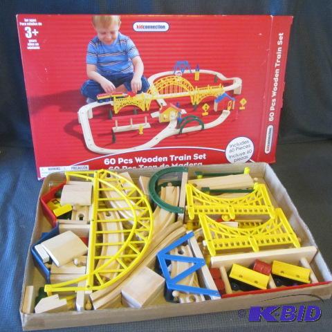 Wooden Train Set