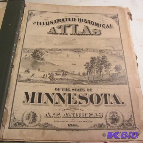 1874 Illustrated MN Historical Atlas