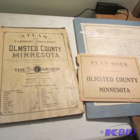 Olmsted County 1914 Atlas & Plat Map