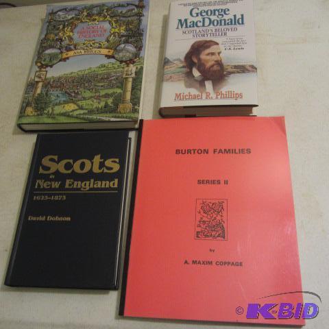 England & Scotland Books