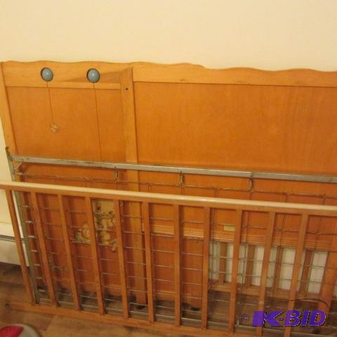 Wooden Crib