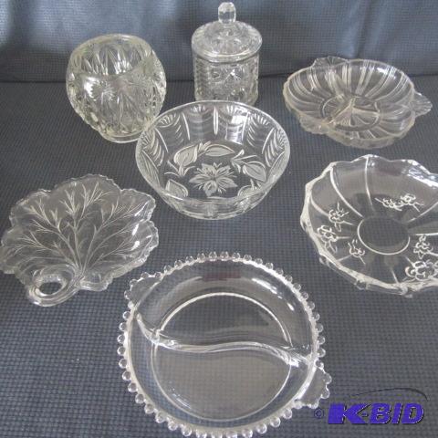 Fancy Nut & Relish Dishes