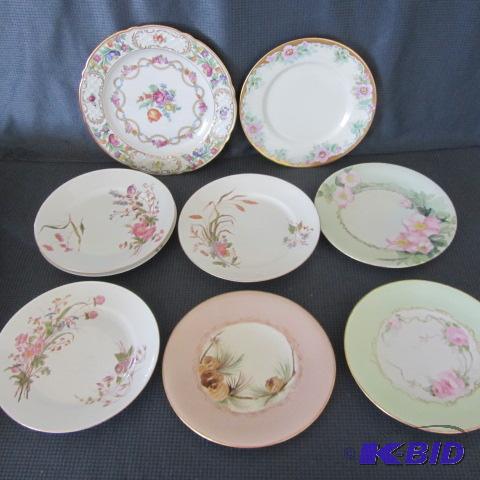Fancy Hand Painted Plates