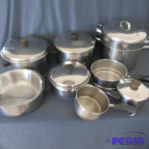 Stainless & Revere Cookware