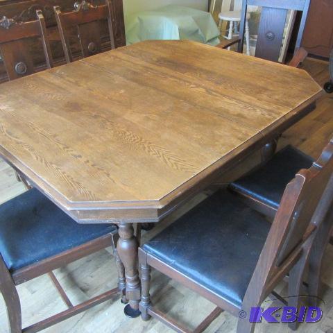 Mid Century Table & Chairs