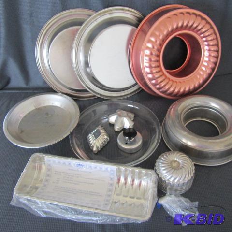 Jello Molds, Pie Pan