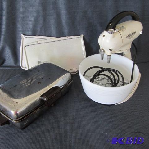 Stand Mixer, Waffle Griddle