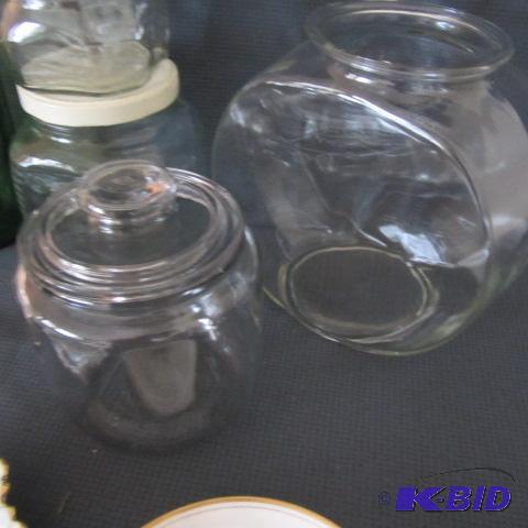 Fish Bowl, Vintage Jars