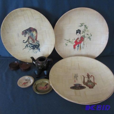 Bamboo Bowls, Metal Dishes