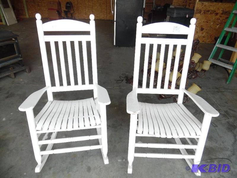 lot 30 image: Rocking chairs
