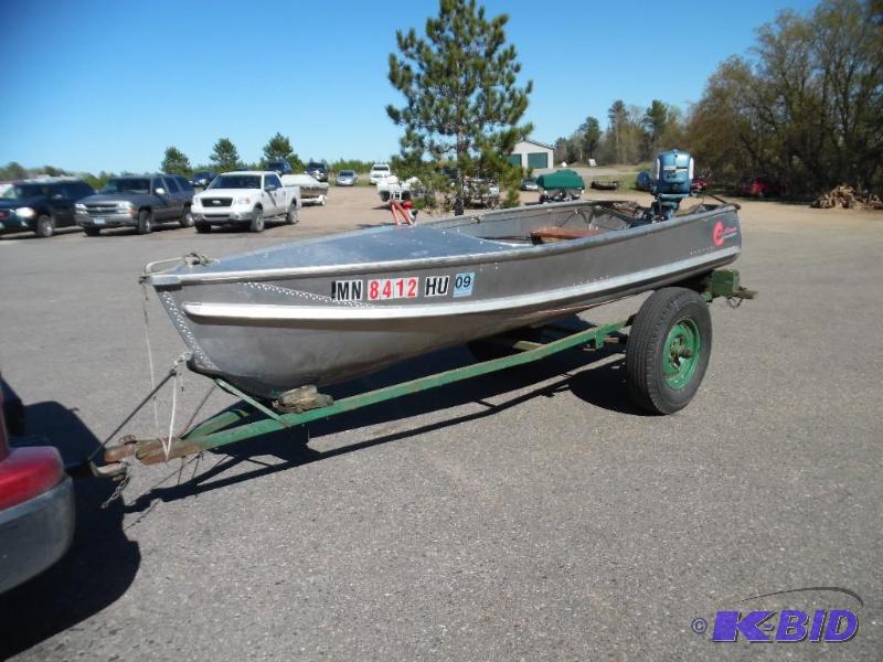 1956 Crestliner Boat | We Sell Your Stuff Inc Auction 74 | K-BID