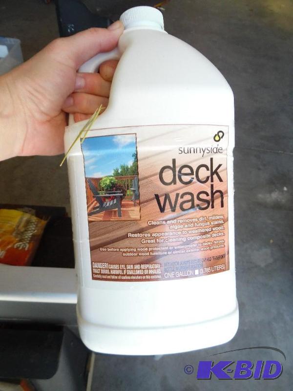 Deck wash