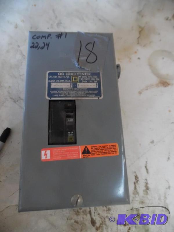 70 Amp load center
