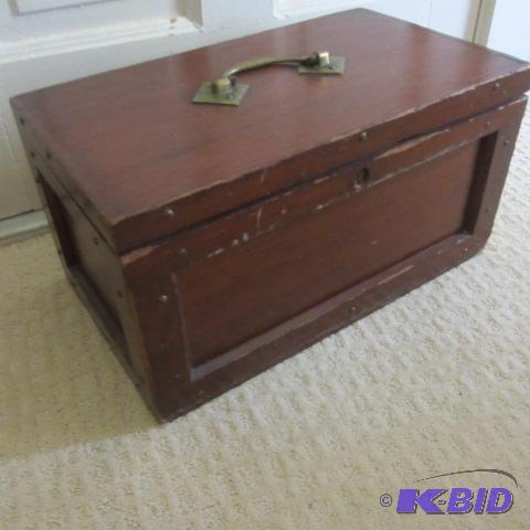 Antique Mini Trunk