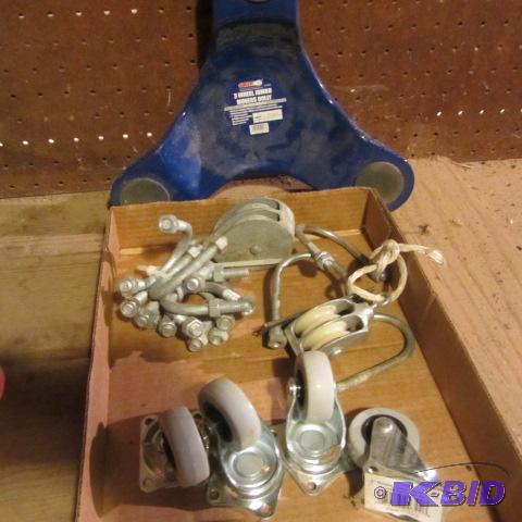 Dolly Wheels, U-Bolts