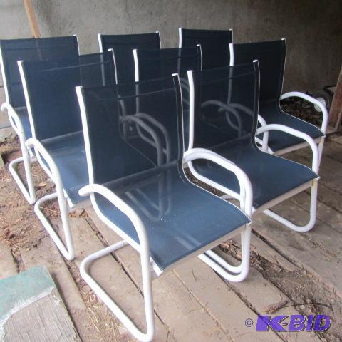 Metal Frame Patio Chairs
