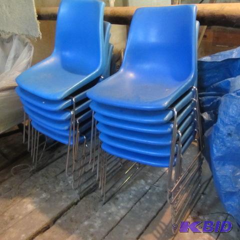 Stacking Poly Chairs