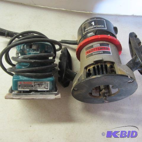 Sander & Router