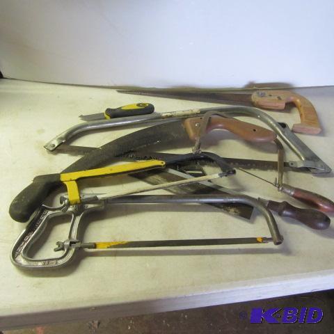 Hack, Limb, Brush & Key Hole Saws