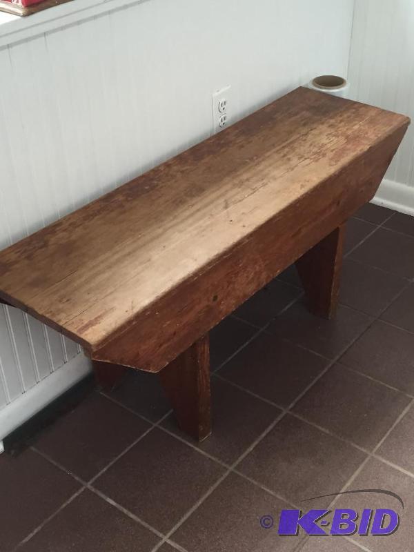 Primitive Wood Bench