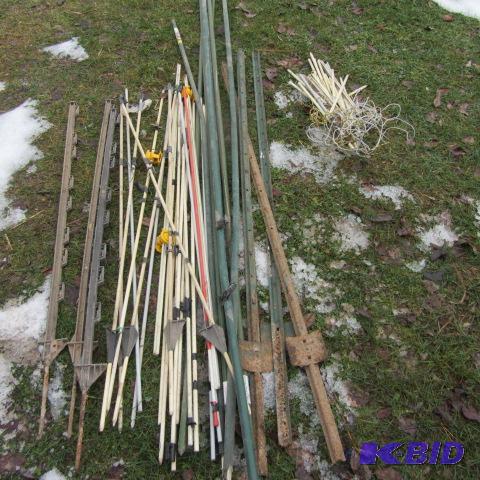Electric Fence Posts, Stakes