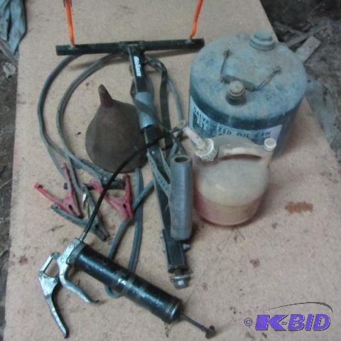 Jumper Cables, Fuel Cans