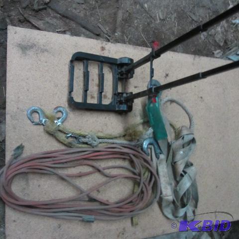 Power Cord, Tow Strap, Cart