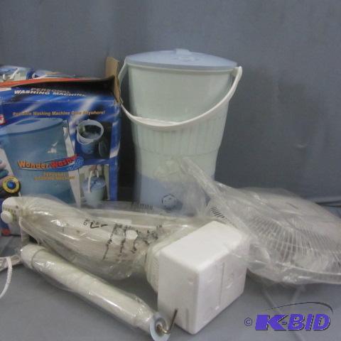 lot 123 image: Washing Machine, Fan