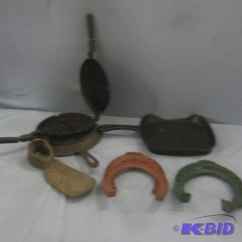 lot 37 image: Cast Waffle, Horse Shoes