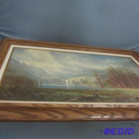 lot 52 image: Sofa Print - Rockies