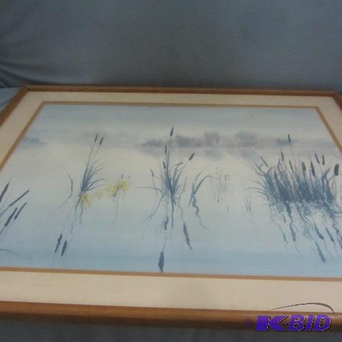 lot 55 image: Reflections - Cattails