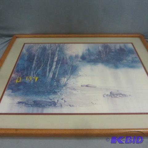 lot 57 image: Framed Art