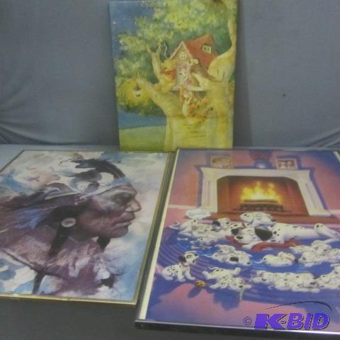 lot 68 image: Indian Chief, Disney, Winnie