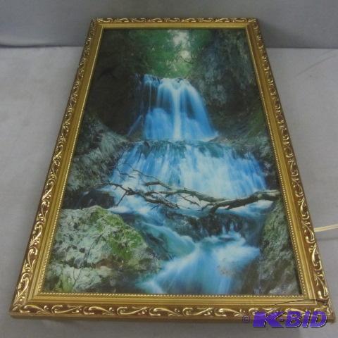 lot 70 image: Waterfall, Motion & Lighted