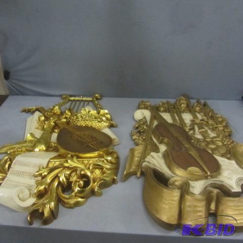 lot 73 image: Molded Musical Instruments