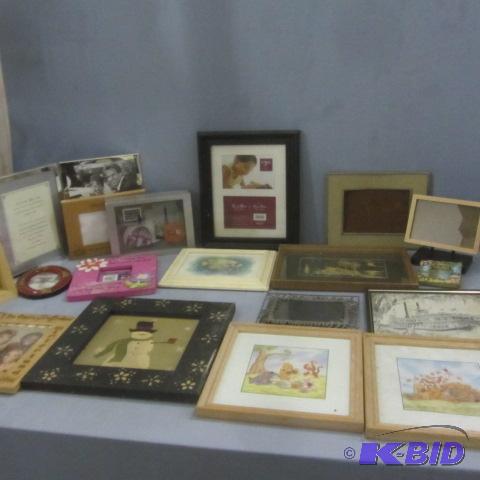 lot 74 image: Assorted Picture Frames
