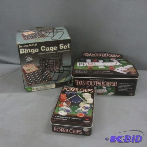 lot 79 image: Poker, Bingo