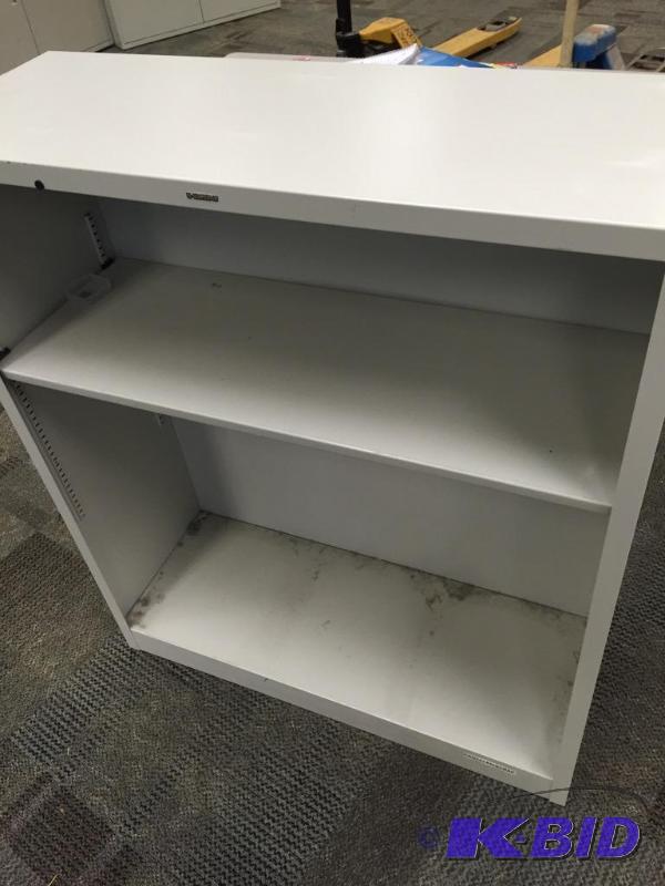 lot 12 image: 2-shelf bookcase, lot of (2)