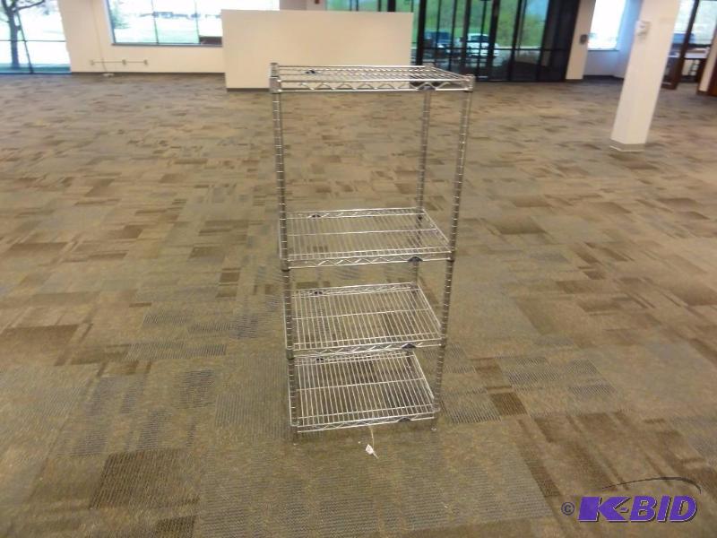 lot 32 image: Metro 4-shelf cabinet