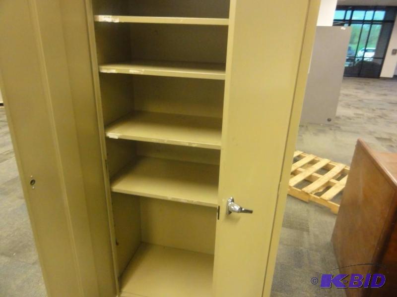 lot 41 image: 2-Door Metal Cabinet...