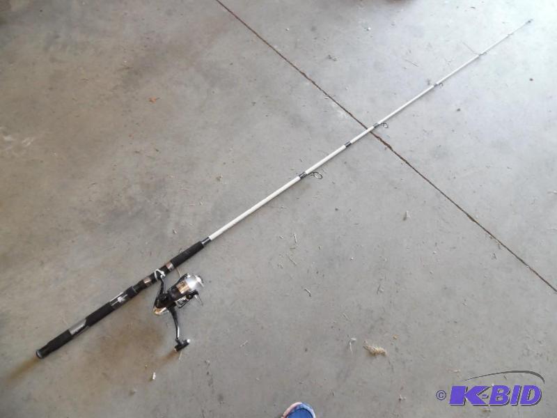 Fishing rod and reel